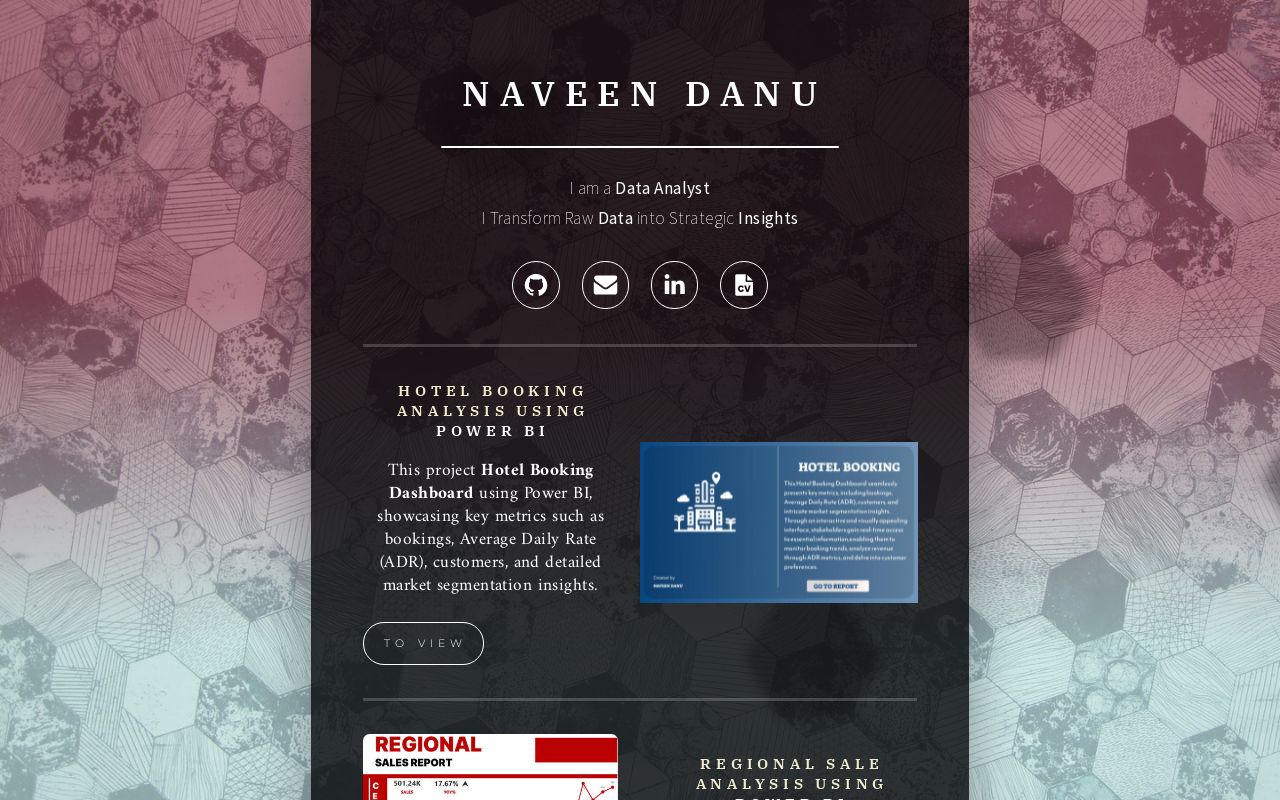 Landing page